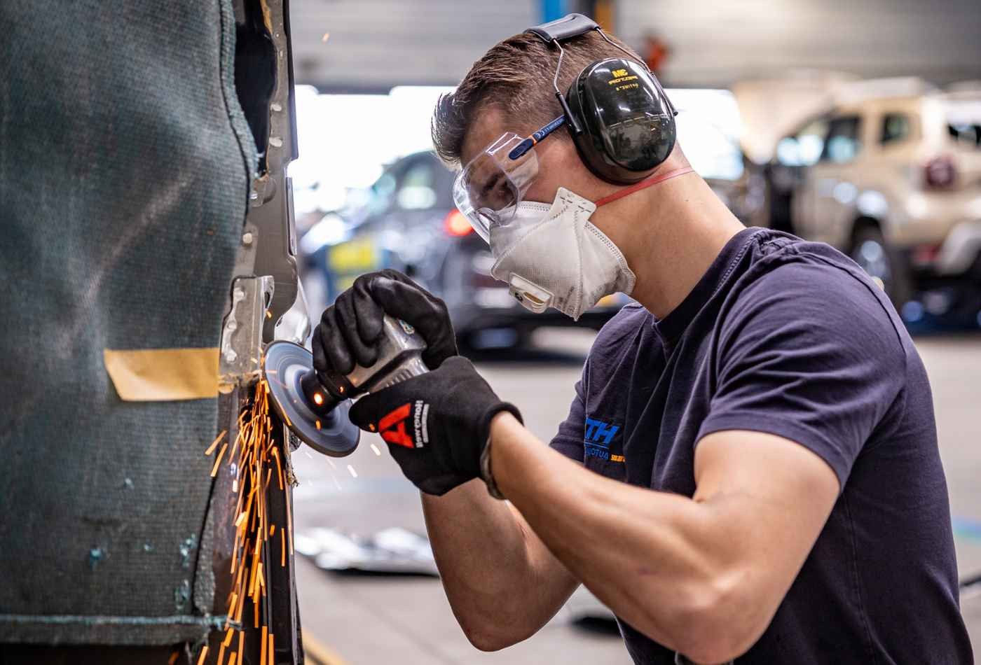 werken in autoschadeherstel