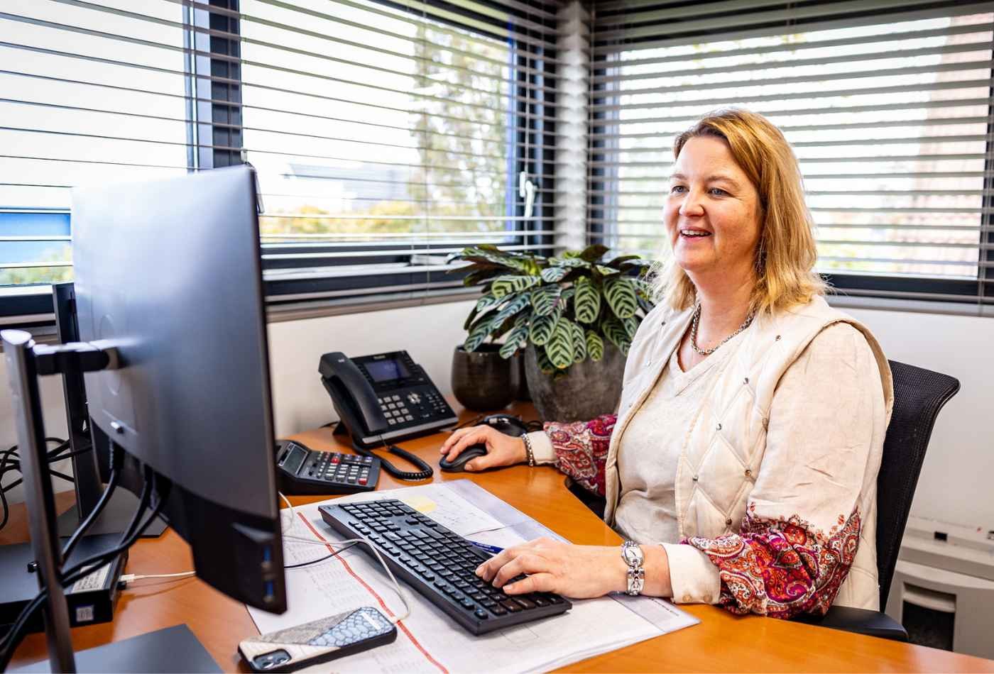 Aan de slag op kantoor of in een managementfunctie