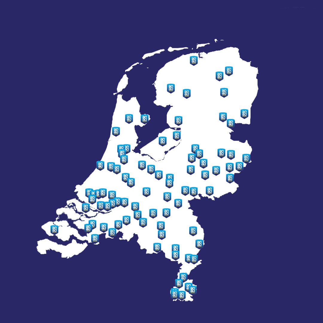 Altijd een plek in de buurt
