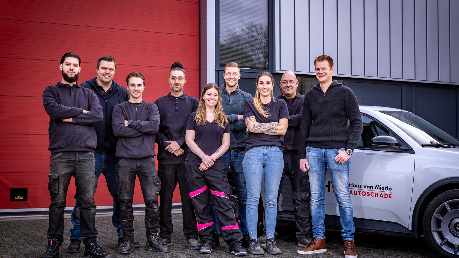Hans van Mierlo Autoschade Oosterhout team