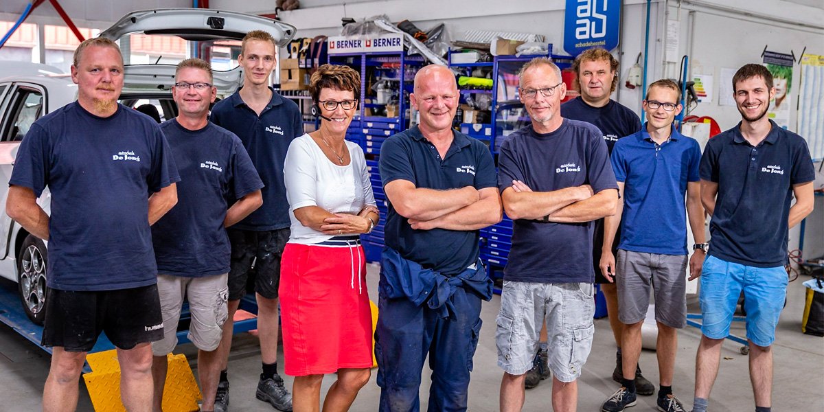 Autoschade de Jong Heerenveen team