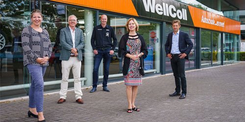 Minister op bezoek bij A.A.S. WellColl Autoschade in Weert