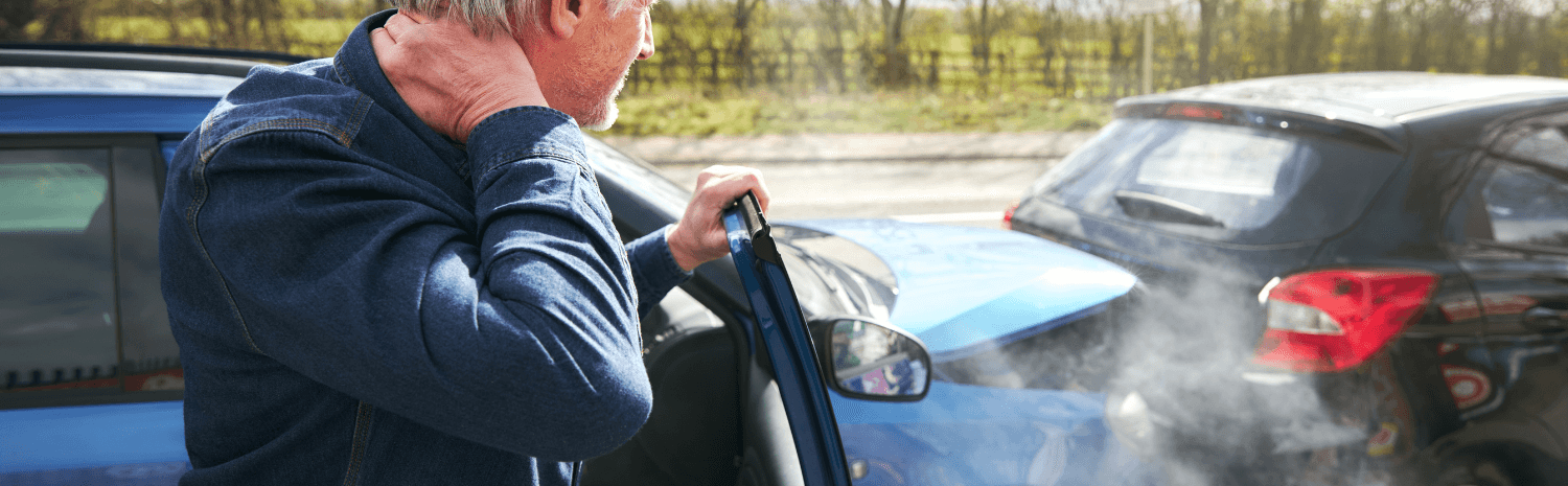 Schade veroorzaakt aan auto